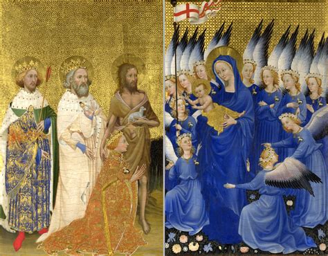 The Wilton Diptych! A Tapestry of Divine Majesty and Human Yearning Woven in Exquisite Detail!